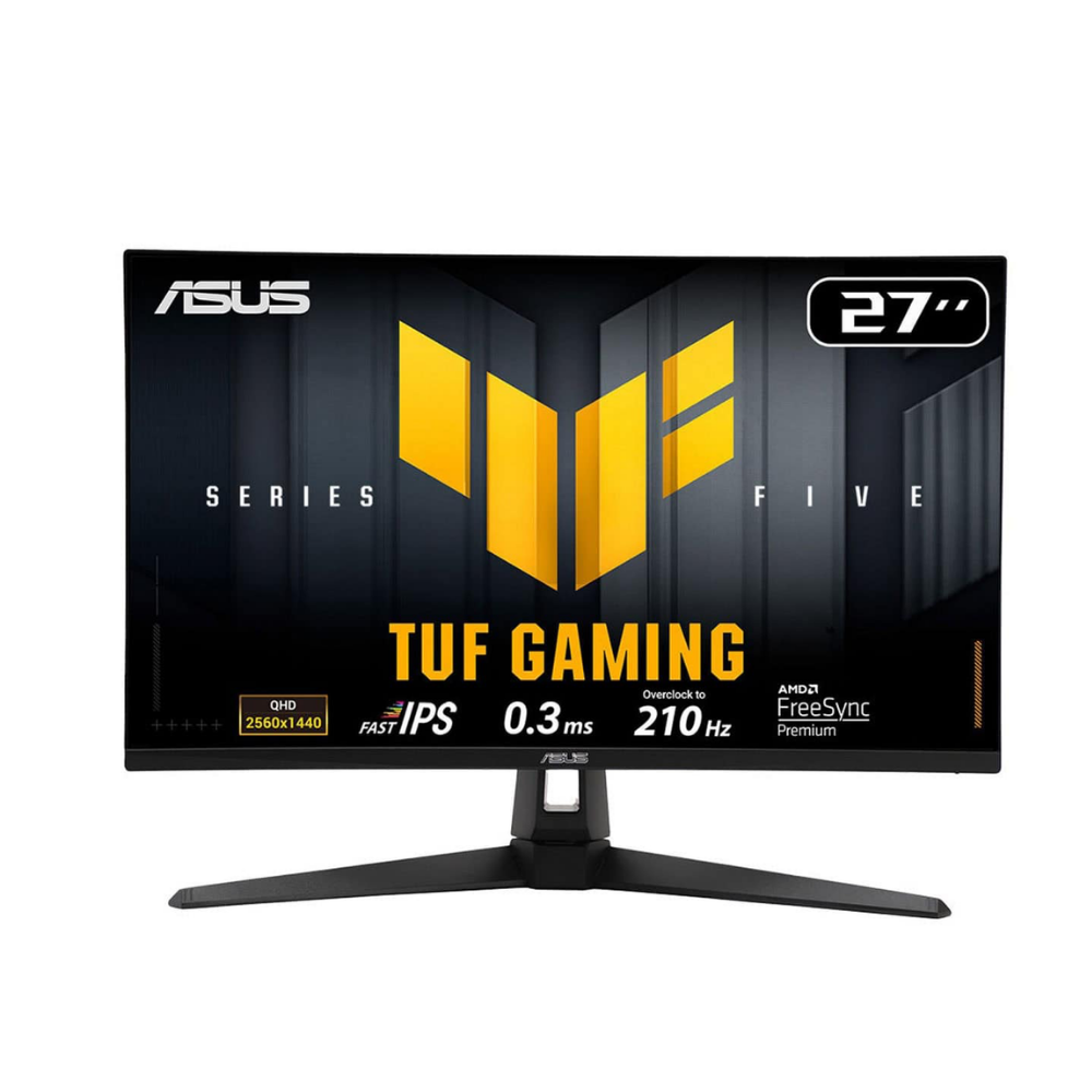 ASUS TUF GAMING VG27AQ5A 27¨ 210Hz 0.3ms 2K QHD Fast IPS Gaming (Oyuncu) Monitör