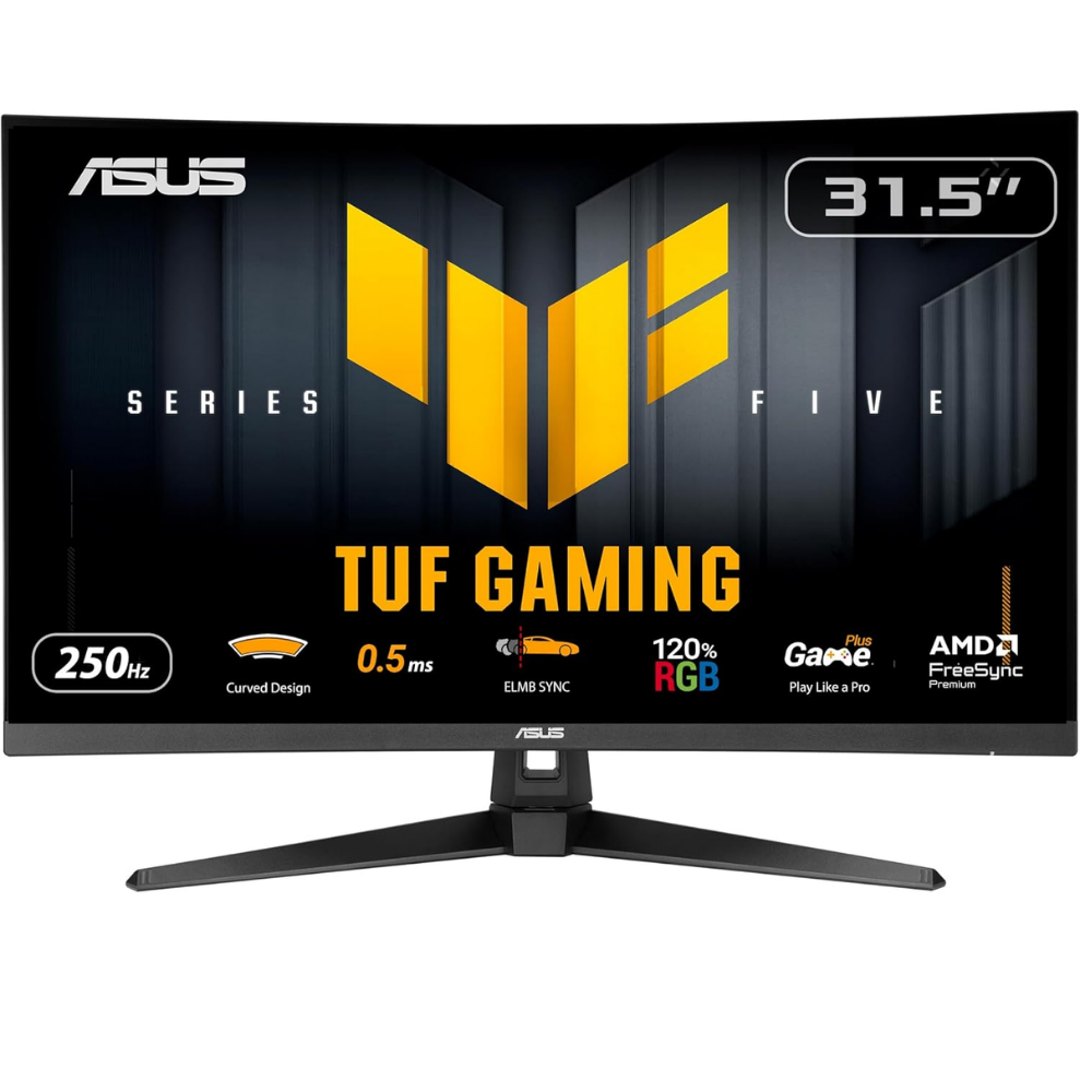 ASUS TUF GAMING VG32VQM5B 31.5 inç 250Hz 0.5ms Curved Fast VA Gaming (Oyuncu) Monitör