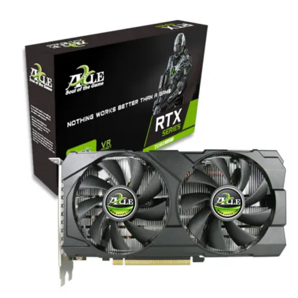 Axle RTX 2060 Super 8GB GDDR6 256Bit (AX-RTX2060S/8GD6P6DIP) Ekran Kartı