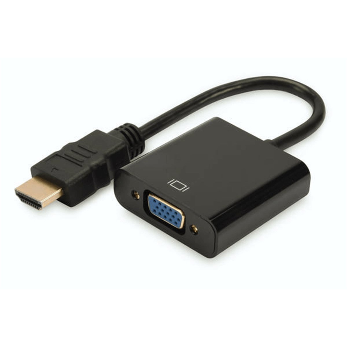 BEEK BA-HA-HD15 HDMI A ERKEK<=> VGA DİŞİ ADP+,3,5m
