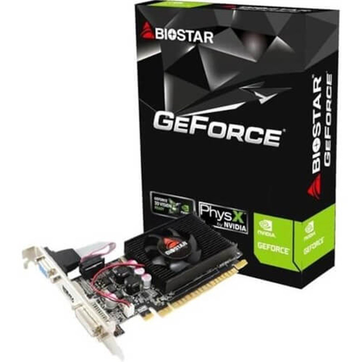 Biostar GeForce GT210 1GB 64Bit DDR3 PCI-Express 2.0 Ekran Kartı