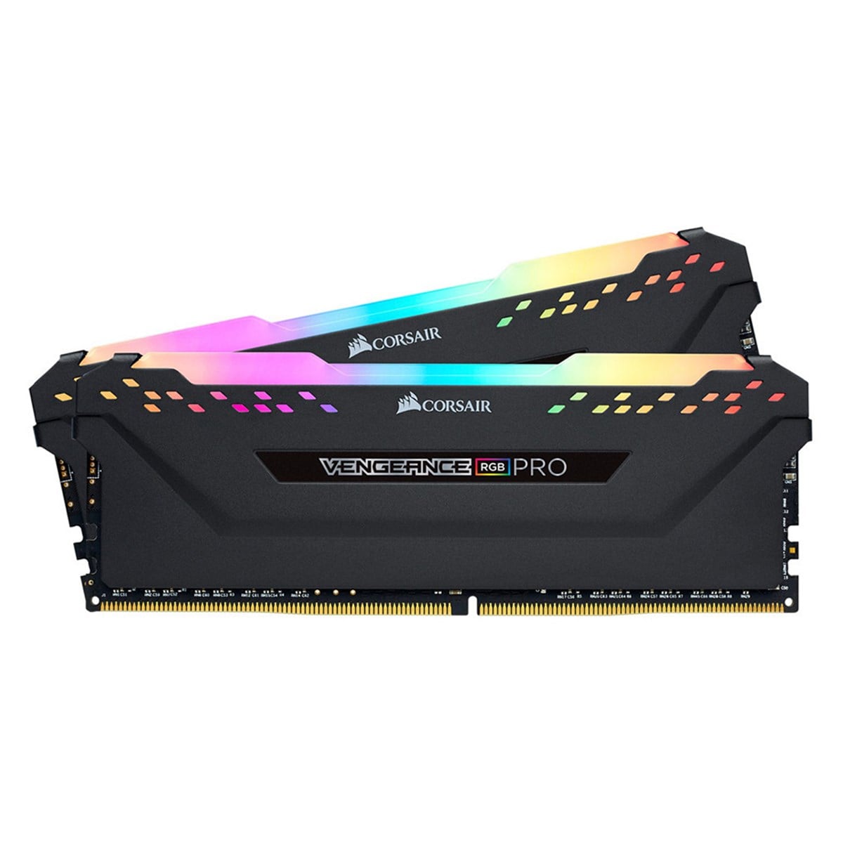 CORSAIR 32GB (2x16GB) Vengeance RGB PRO Siyah 3200MHz CL16 DDR4 Dual Kit Ram