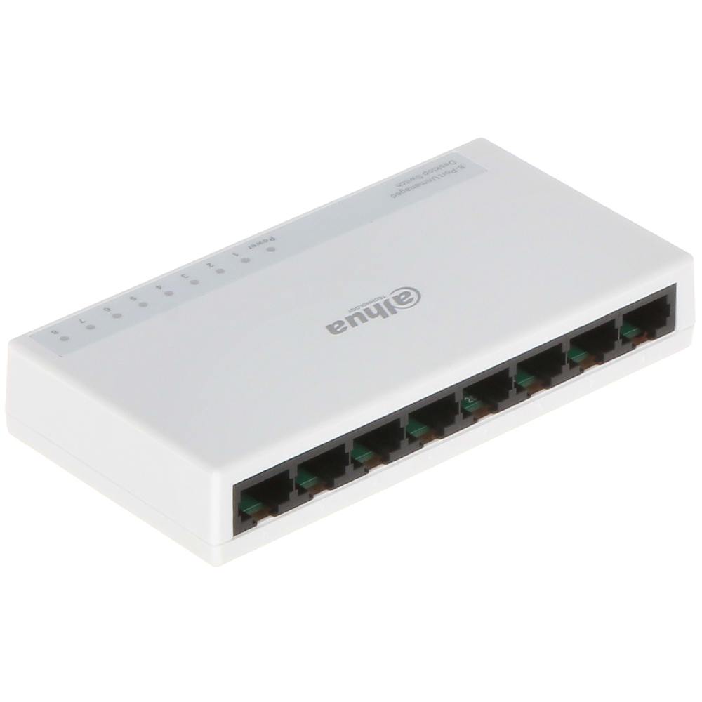 Dahua 8 port 10/100 DH-PFS3008-8ET-L Switch