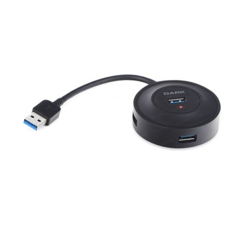 Dark Connect Master 4 Port USB 3.0 USB Hub Siyah DK-AC-USB344
