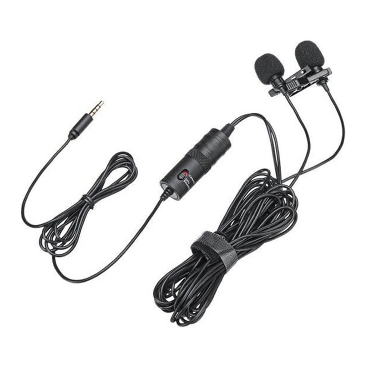 Daytona Fix FC16 2 Mikrofonlu Jack Girişli Yaka Mikrofonu