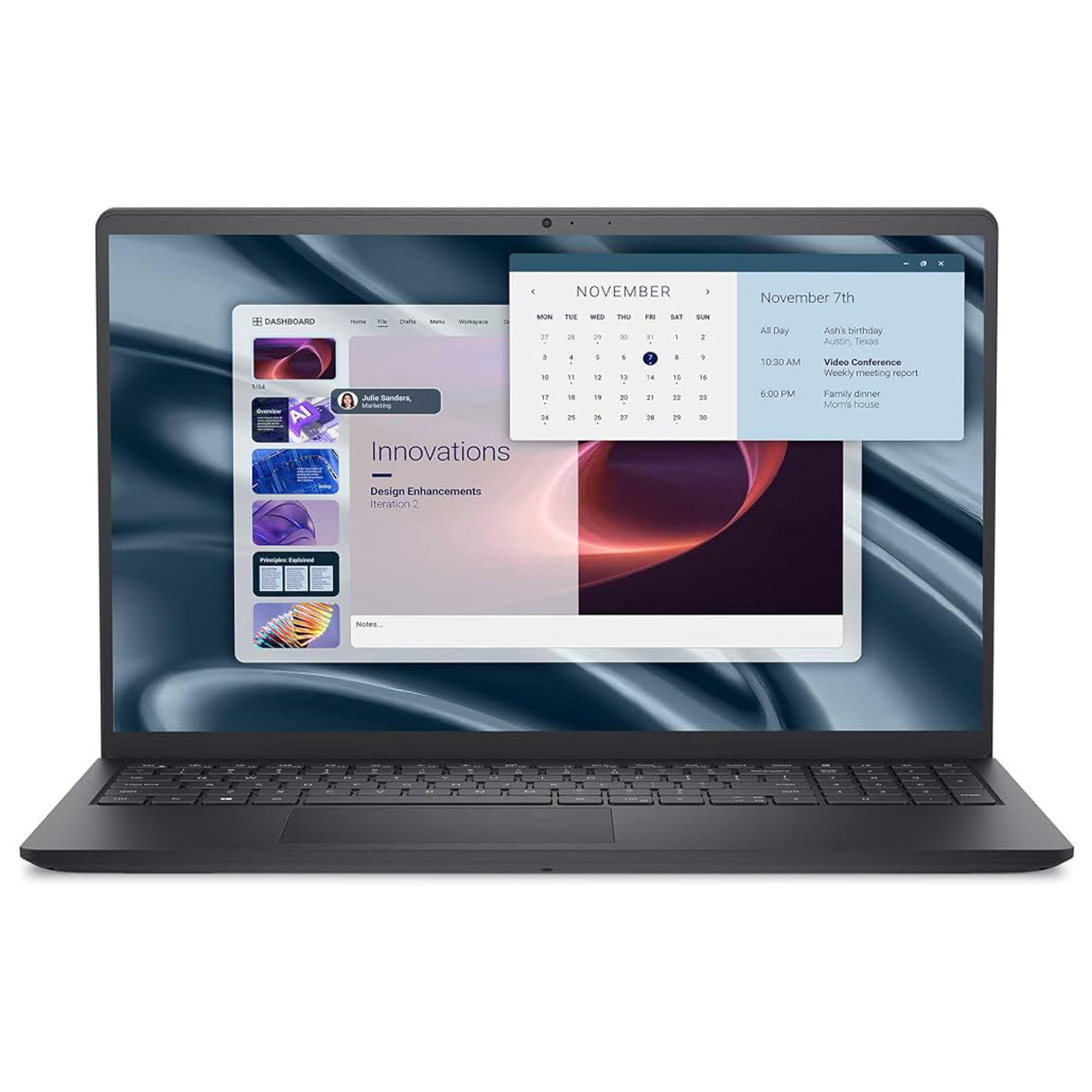 Dell Pro 15 Essential PV15255 R5-7520U 8GB 512GB 15.6 inch Notebook Bilgisayar