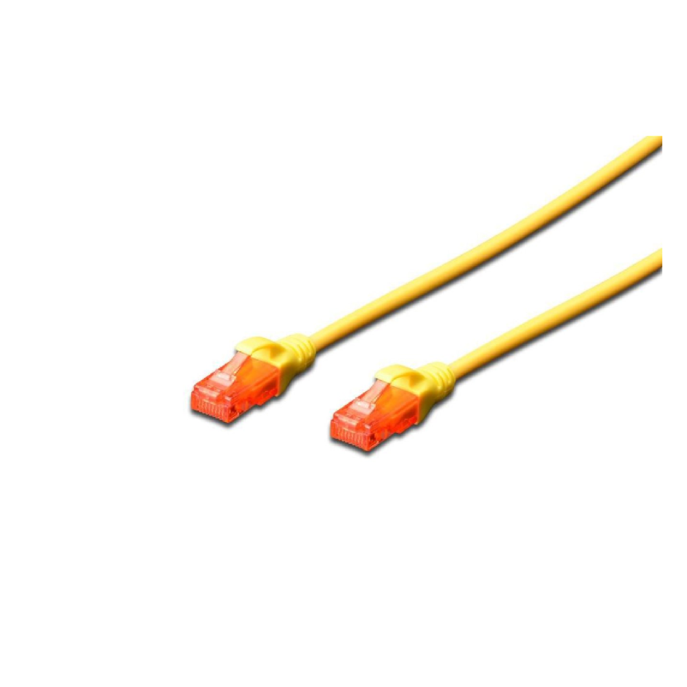 Digitus DK-1617-0025-Y 0,25M CAT 6 U-UTP Sarı Patch Kablo