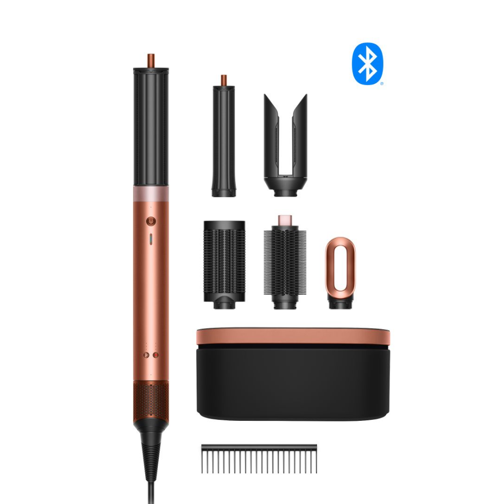 Dyson (New) Airwrap Co-anda2x Çok Amaçlı Şekillendirici ve Kurutucu HS09 AS- Düz+Dalgalı (Amber Silk - Kehribar ipeği