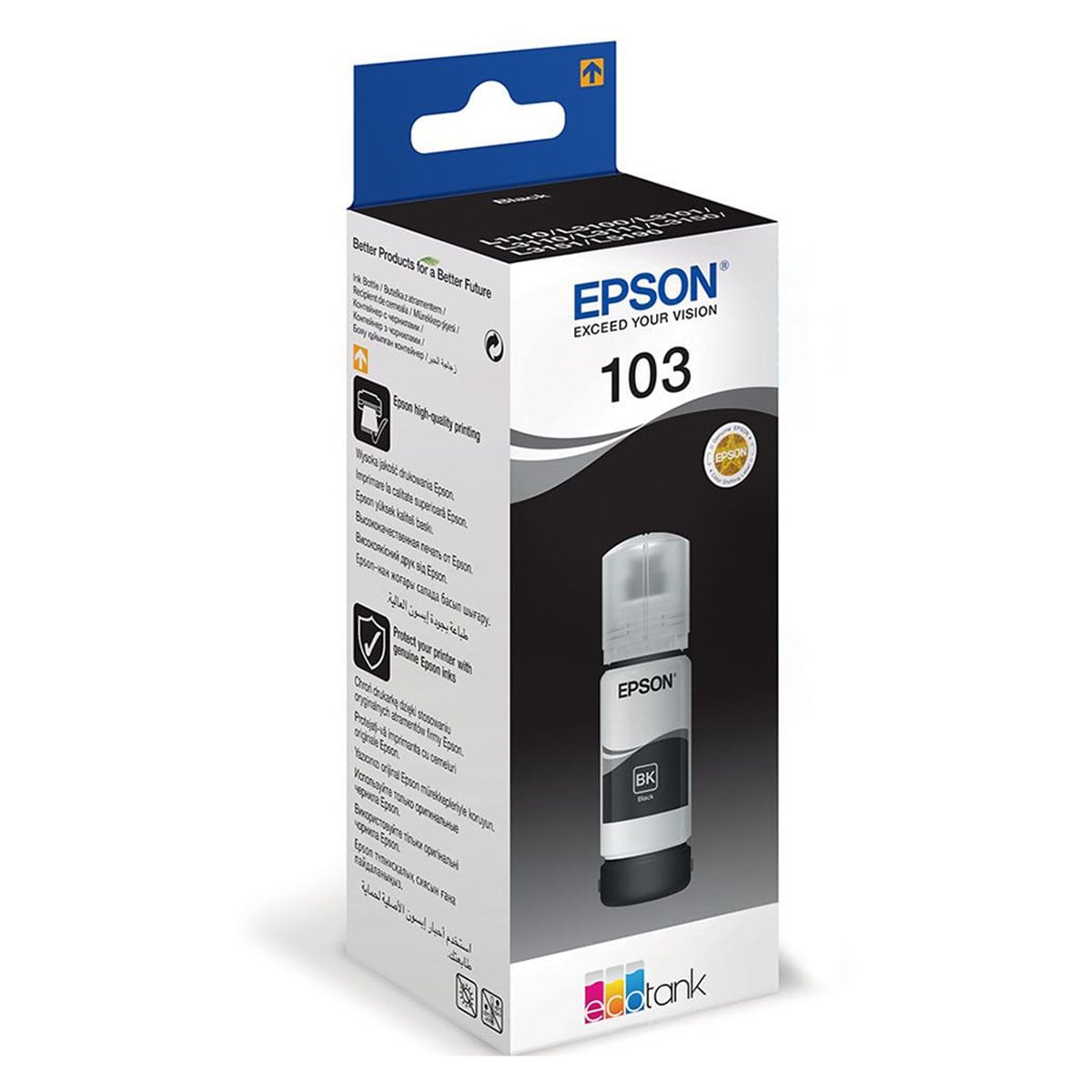 Epson 103 65ml Siyah Mürekkep Kartuşu
