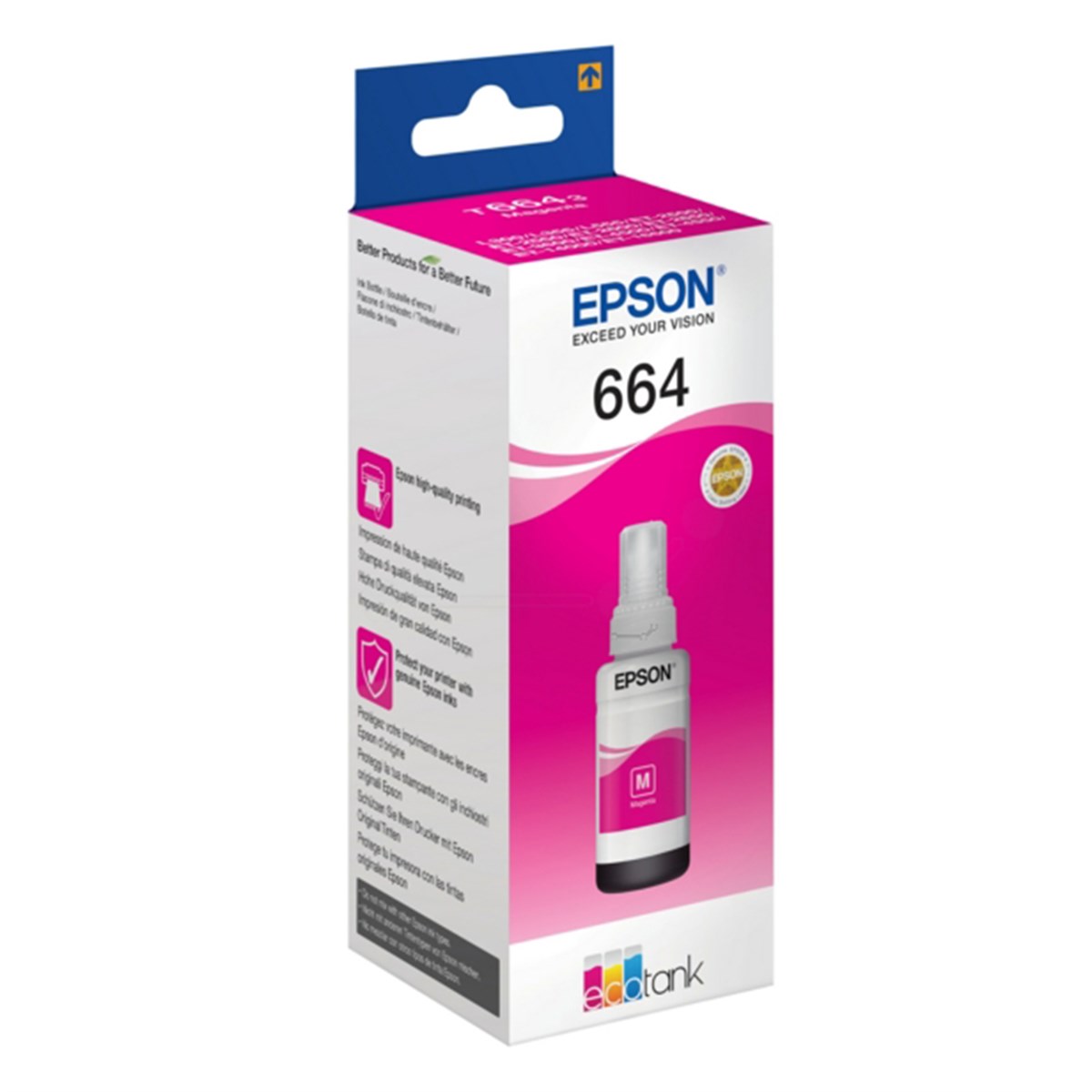 Epson 664 70ml Magenta Mürekkep