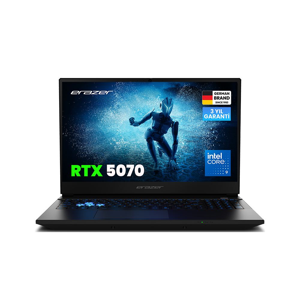 ERAZER Deputy 15 P1 MD600005 Core 9-270H 32GB 2TB RTX5070 15.6 inch QHD 165Hz, 2x16GB DDR5 Gaming Notebook