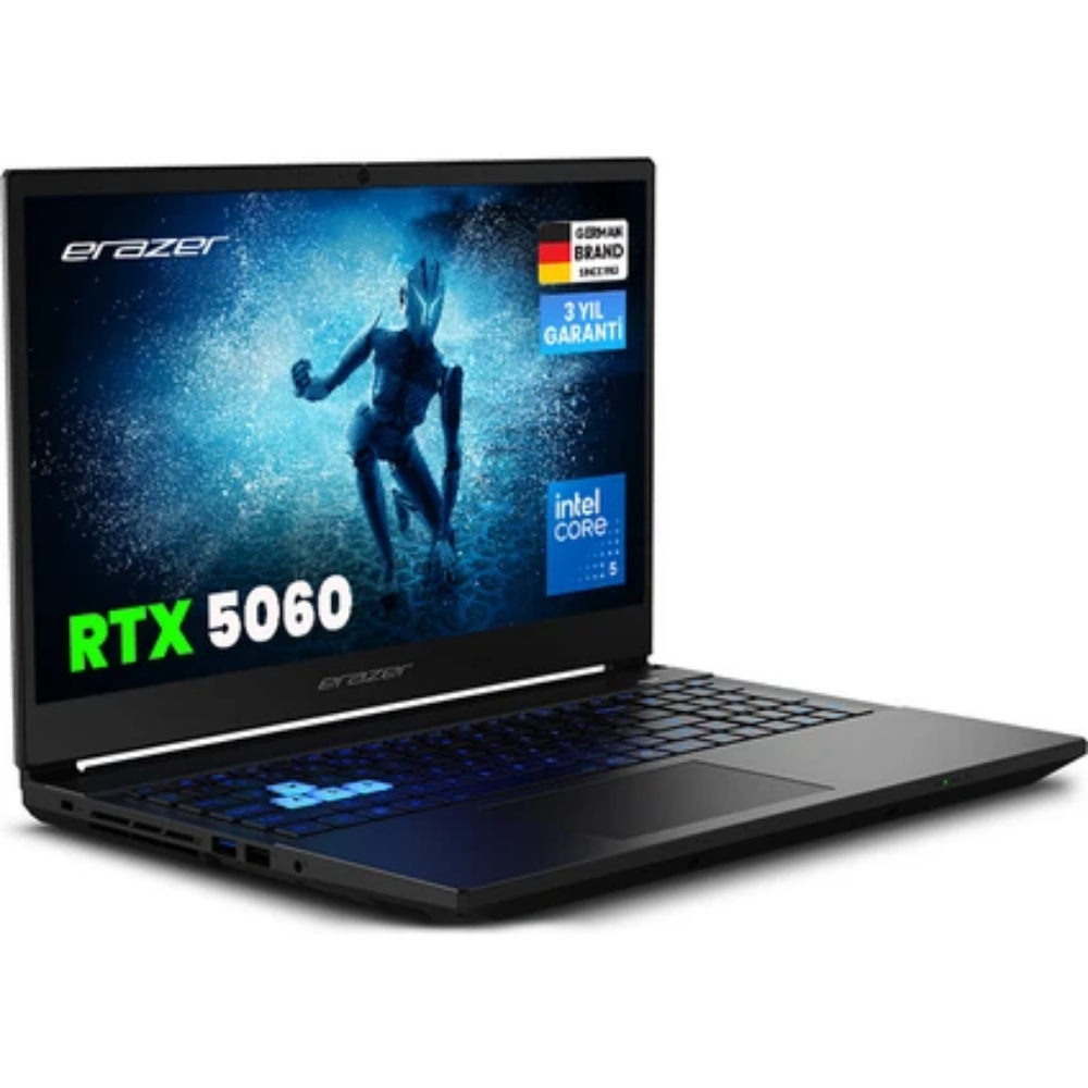 ERAZER Deputy 15 P1 MD62764 Core 5-210H 16GB 1TB RTX5060 15.6 inch Gaming Notebook
