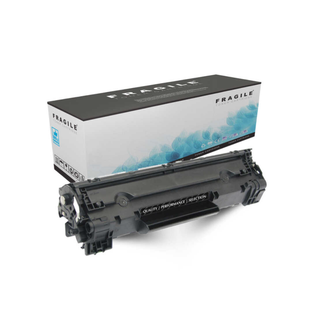 Fragile CF283A/CRG737 Çipli 1600 Sayfa Muadil Toner 