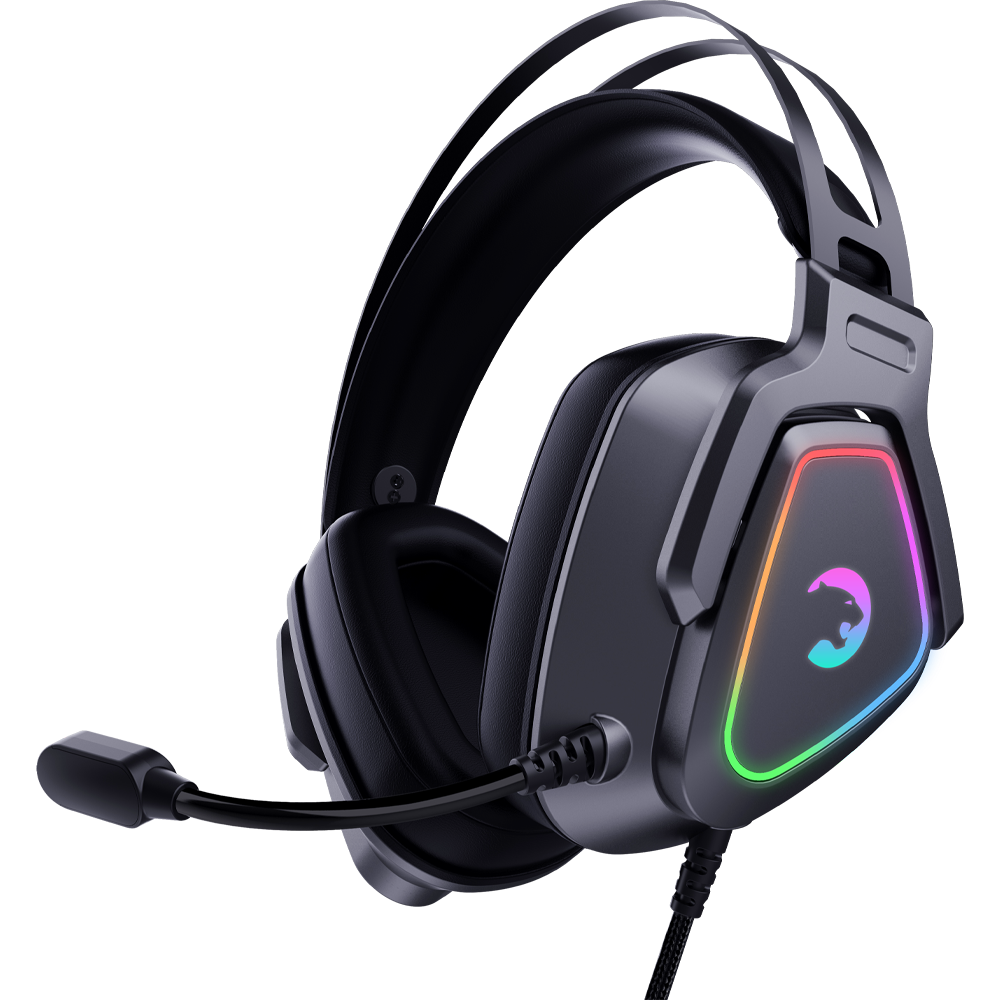 GamePower Kyruse Gri 7.1 Surround RGB Gaming Titreşimli Kulaklık