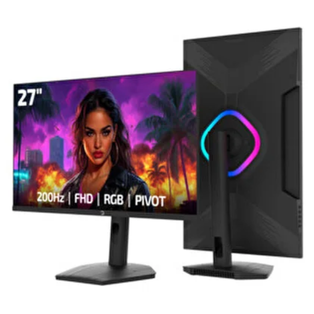 GamePower Lunis L50 27¨ 240Hz 0.5Ms VA FHD RGB Pivot Gaming Monitör