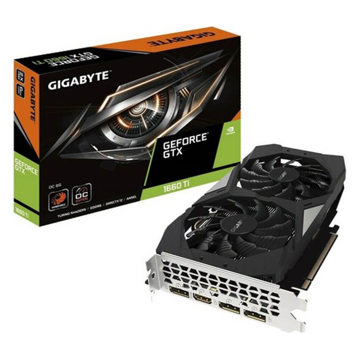 Gigabyte GeForce GTX 1660 TI OC 6GB 192Bit GDDR6 Ekran Kartı