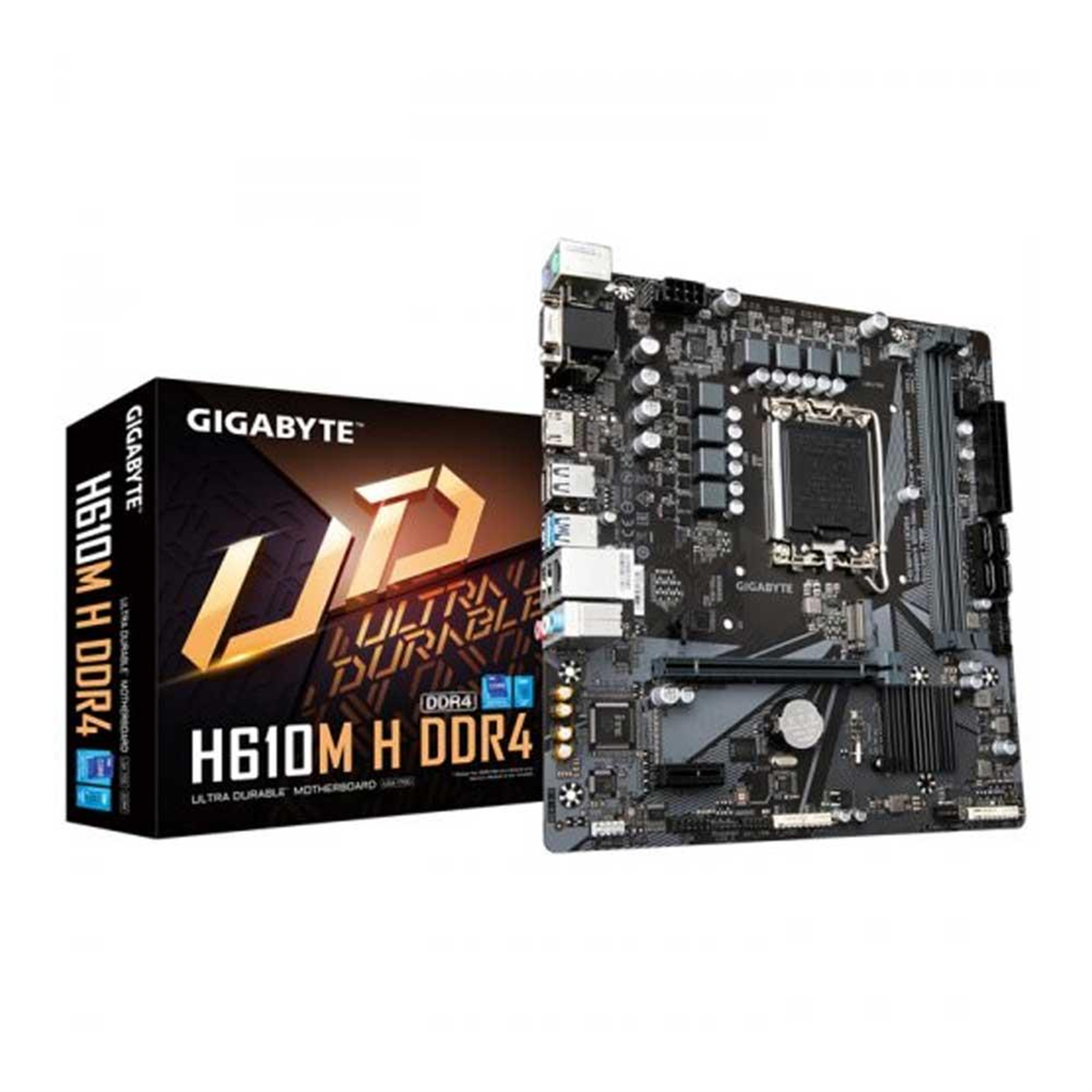 Gigabyte Intel H610M H Ddr4 3200(OC) HDMI 1700P M2 Pcıe Nvme Pcıe 16X V4.0 (12. Nesil)