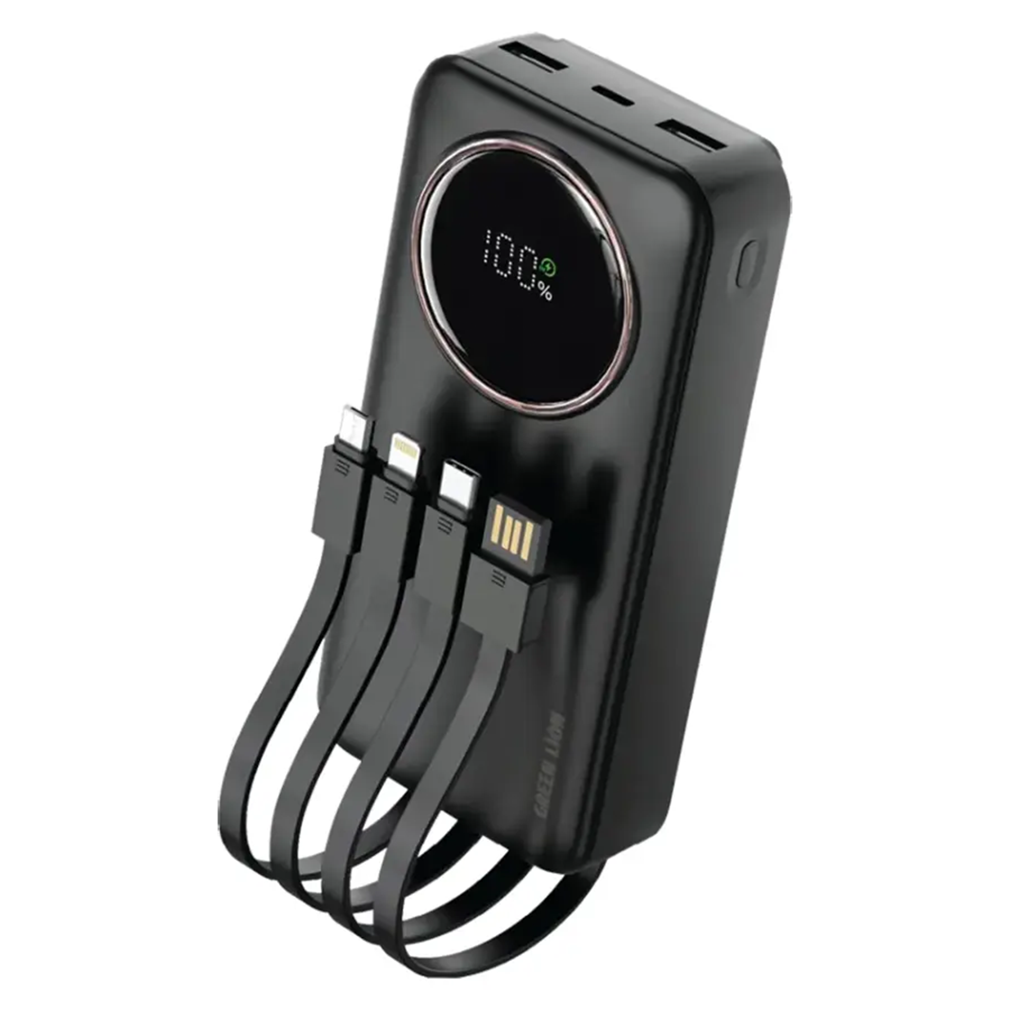 Green Lion Power Pulse 20000mAh Power Bank - Siyah GNPWRPS20KBK