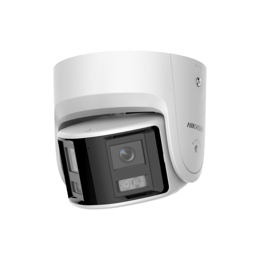 Hikvision DS-2CD2367G2P-LSU/SL 6Mp 2.8Mm Lens 30 Metre Colorvu Sesli Ve Işık Alarm 180° Panaromic Acusense Dome Güvenlik Kameraası
