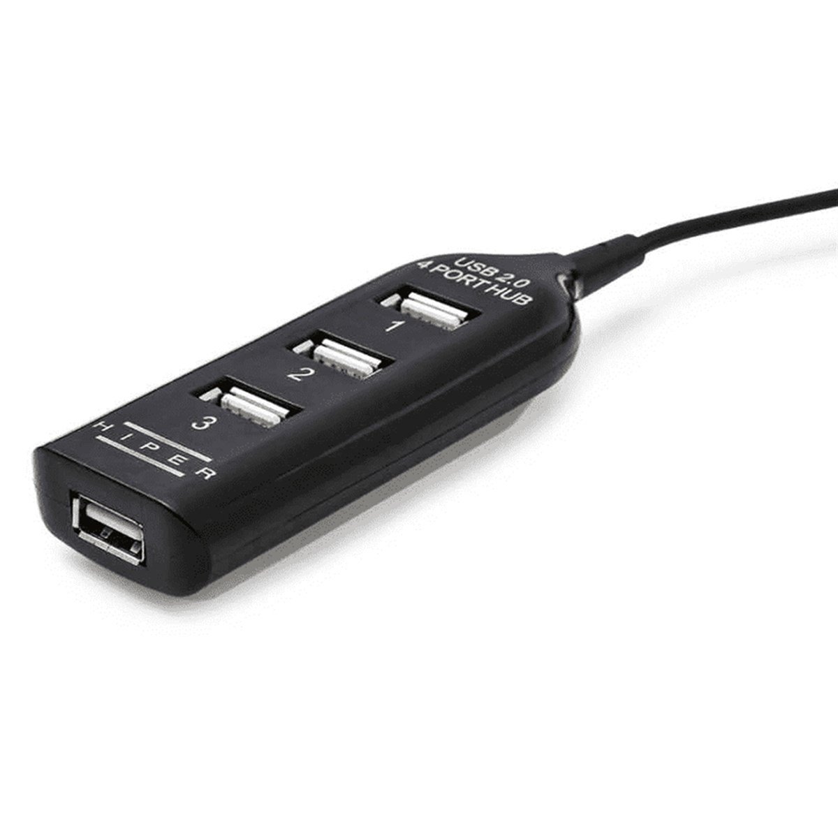 Hiper UH42 Usb Hub 4 Port USB 2.0 Çoklayıcı Siyah