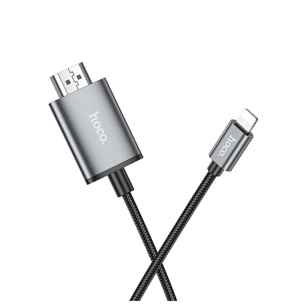 Hoco UA27 Lightning To HDMI Hdtv Dönüştürücü Adaptör (4k 30Hz) Kablo