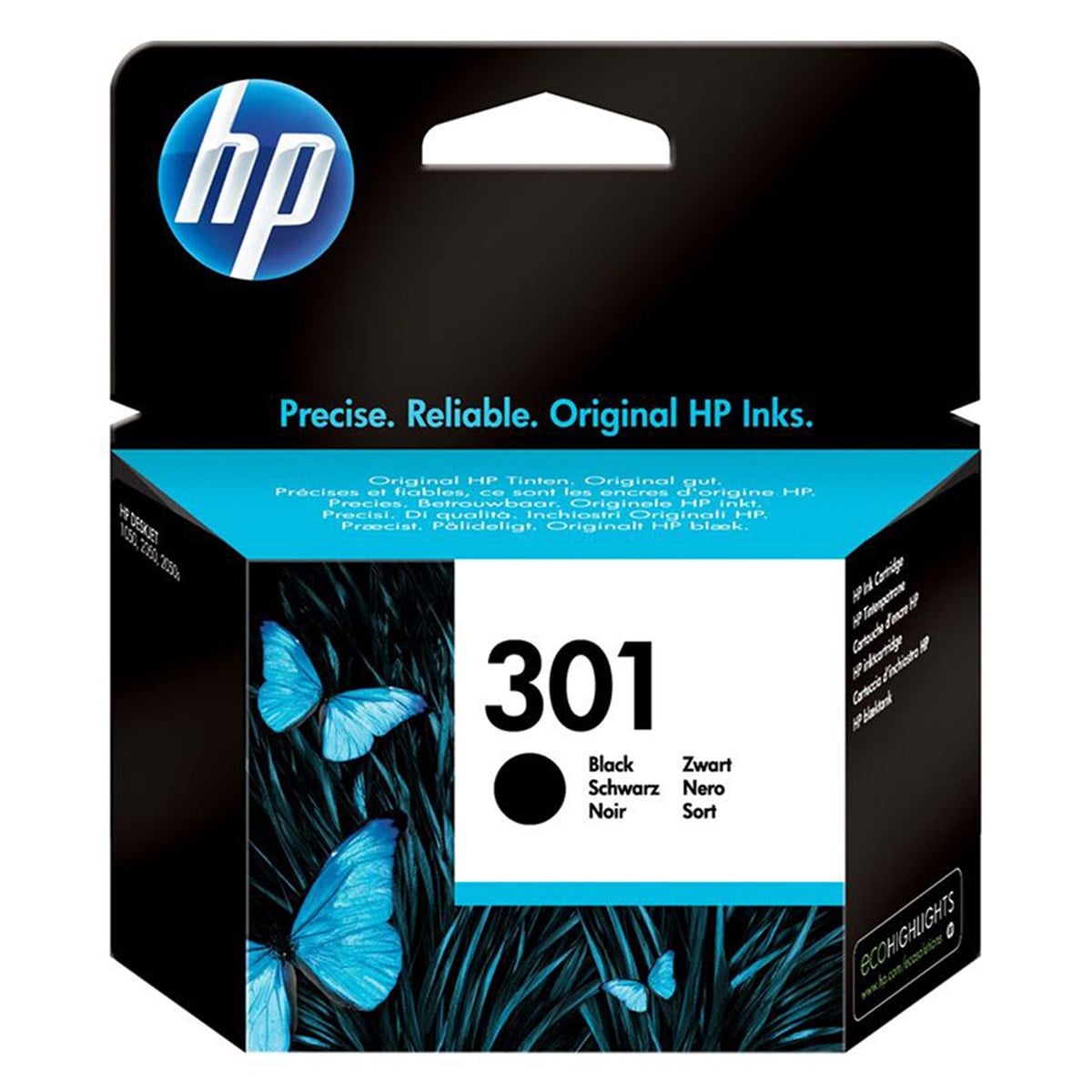 HP 301 Siyah Mürekkep Kartuşu