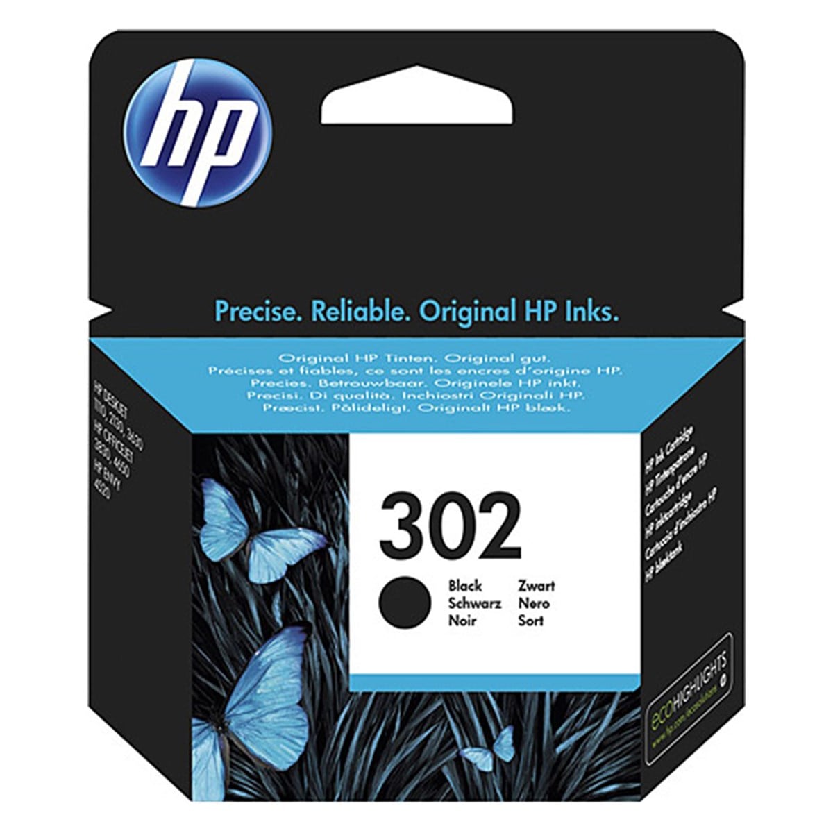 HP 302 Siyah Mürekkep Kartuşu