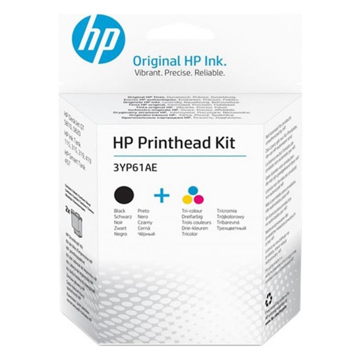 HP 3YP61EA Printhead Kit Siyah + Renkli Baskı Kafası