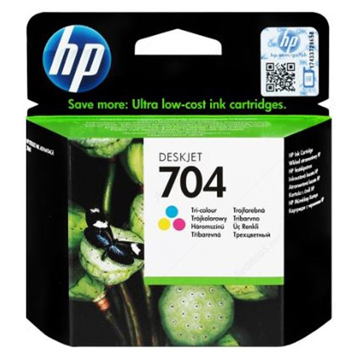 HP 704 Renkli Mürekkep Kartuşu