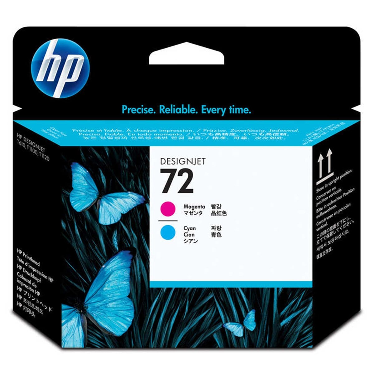 HP 72 C9383A Kırmızı ve Mavi Baskı Kafası