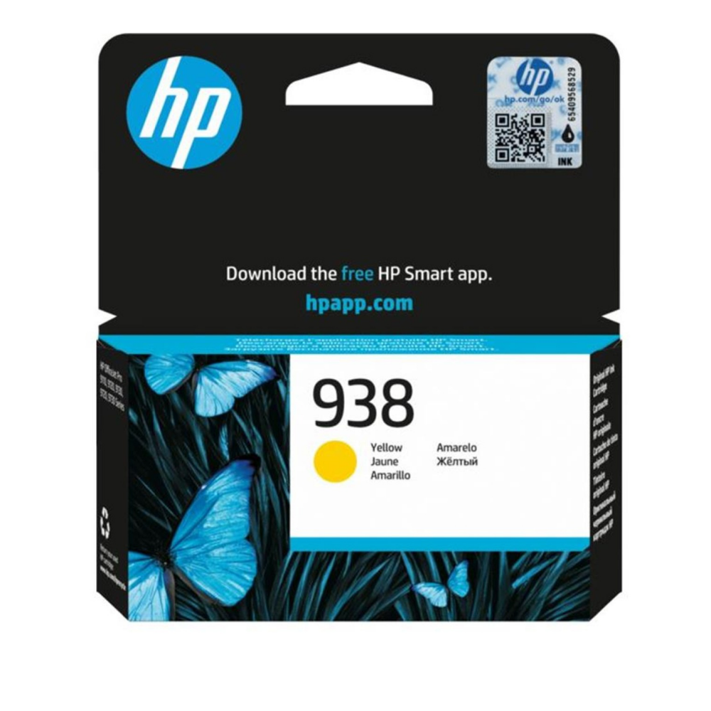 HP 938 Yellow Sarı Kartuş 4S6X7PE