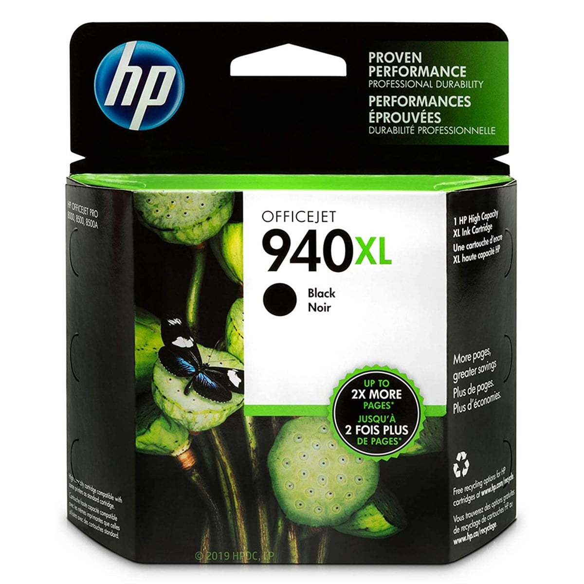 HP 940XL Siyah Mürekkep Kartuşu