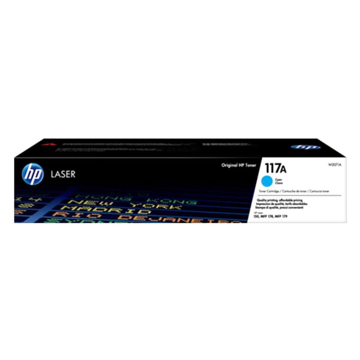 HP W2071A (117A) MAVI TONER 700 SAYFA