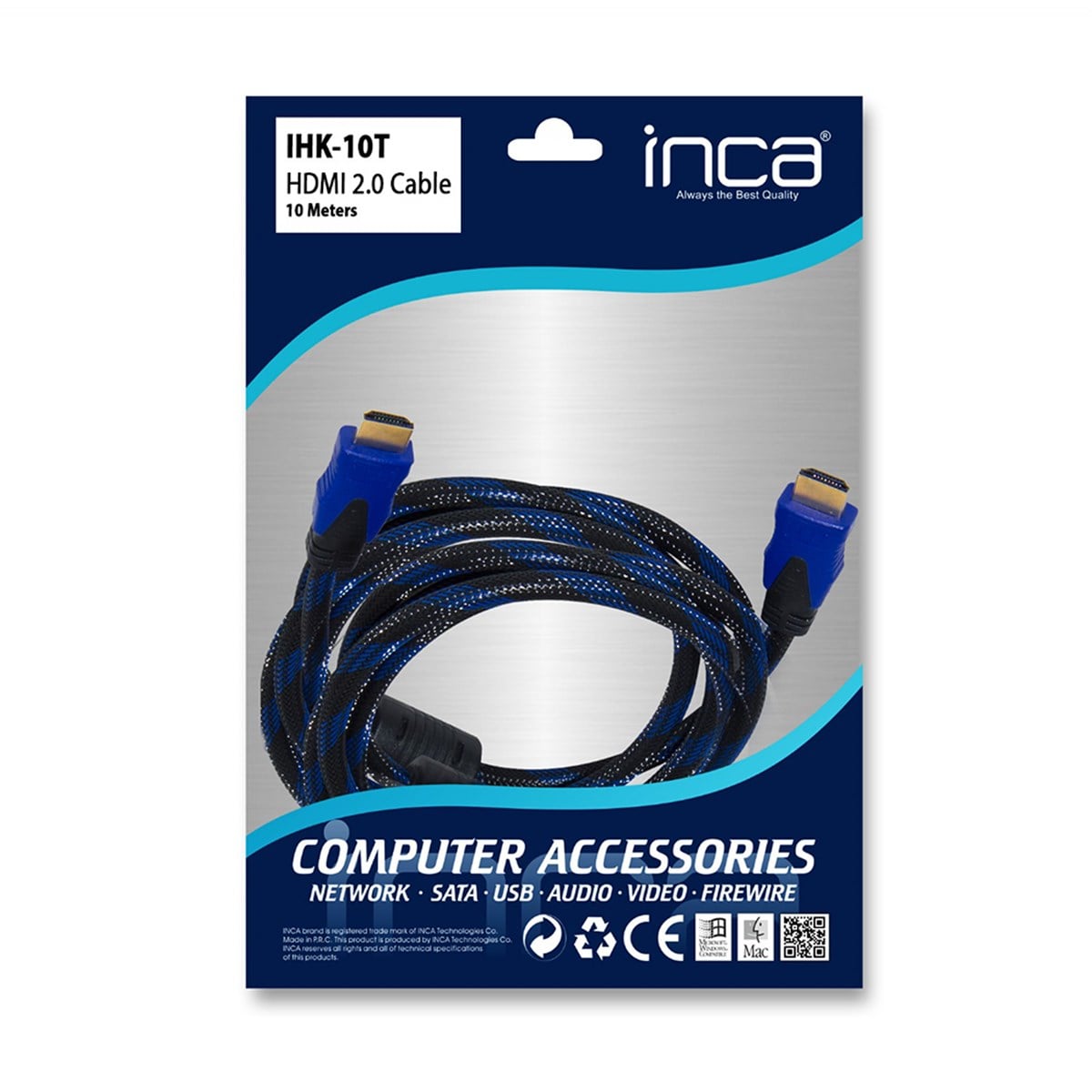 Inca IHK-10T 10m Hdmi To Hdmi 4K Fhd 2.0V