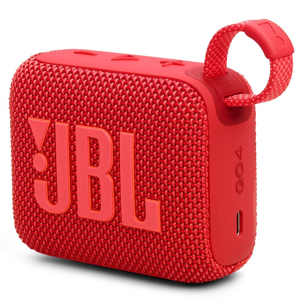 JBL Go 4 Taşınabilir Su Geçirmez Bluetooth Hoparlör Kırmızı