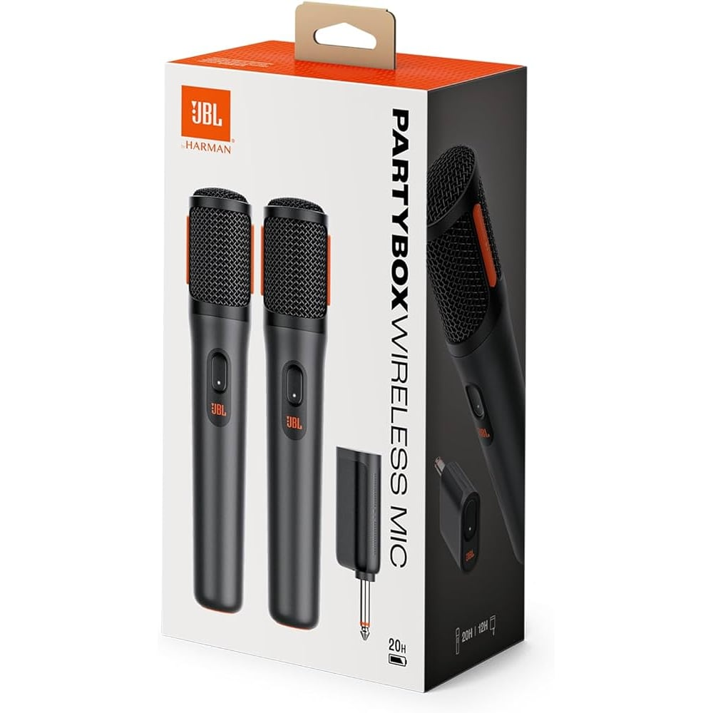 JBL Kablosuz PartyBox Mikrofon İkili Set 