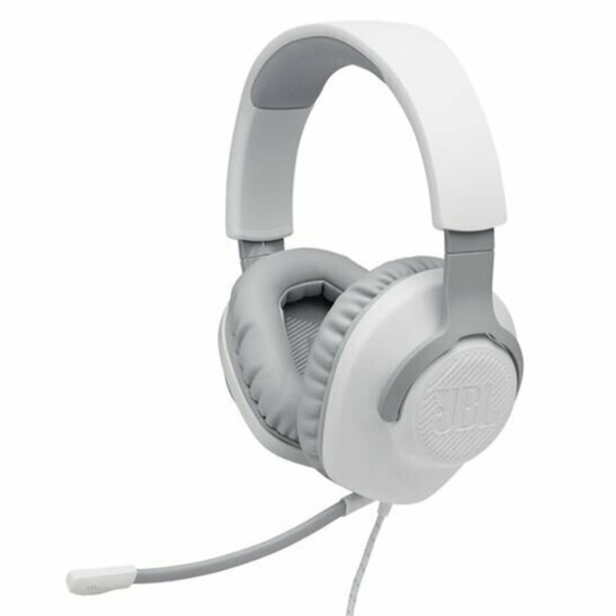 JBL Quantum 100 Çıkarılabilir Mikrofonlu 3.5mm Beyaz Gaming Kulak Üstü Kulaklık