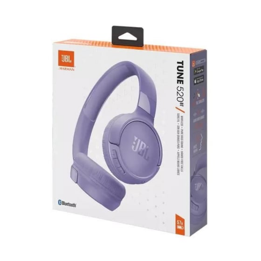 JBL Tune 520BT Mor Mikrofonlu Kulaküstü Bluetooth Kulaklık