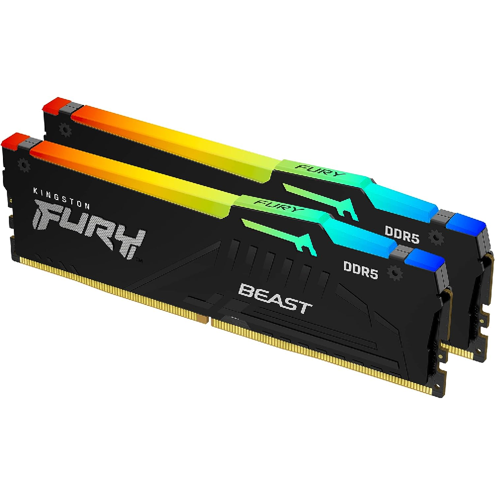 Kingston Fury Beast 32GB (2x16GB) 6000Mhz DDR5 KF560C40BBK2-32 Pc Ram