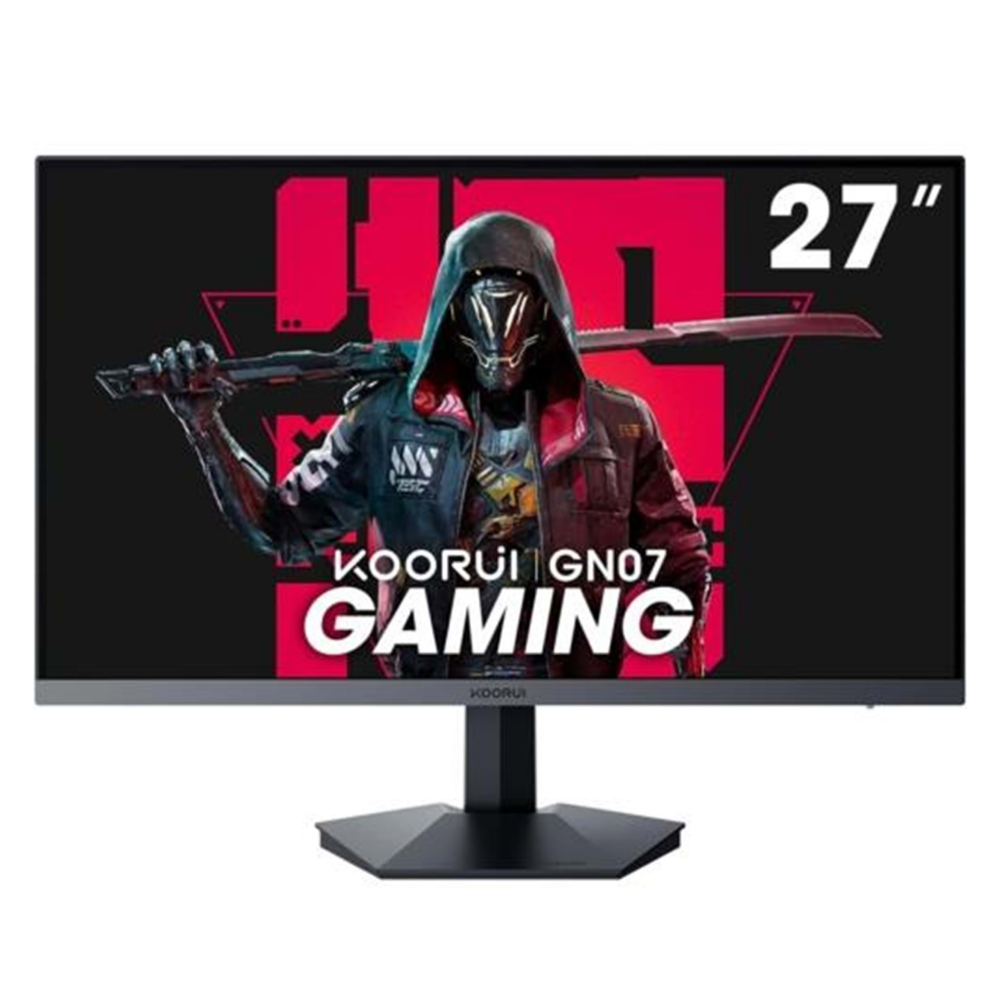 Koorui 27 inch GN07 IPS Gaming 170Hz Monitör Siyah 1ms2560x1440, 170Hz, DP, HDMI, Vesa, Adaptive-Sync Monitör