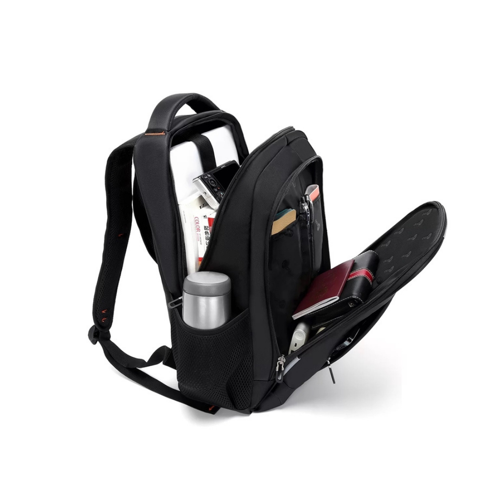 Lenovo Lecoo BG04 17 inç Laptop Bölmeli Çok Fonksiyonlu Waterproof Sırt Çantası