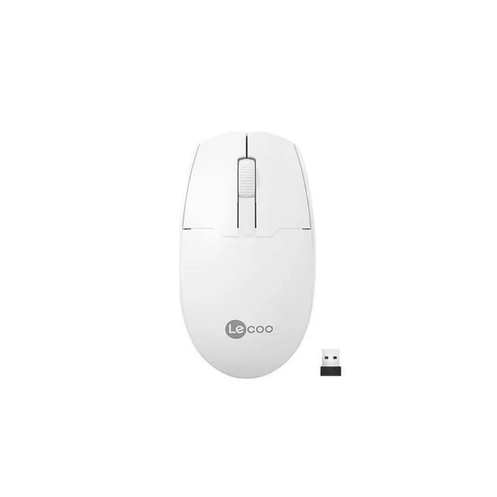 Lenovo Lecoo Usb Optik Kablosuz Mouse Beyaz WS204-B 