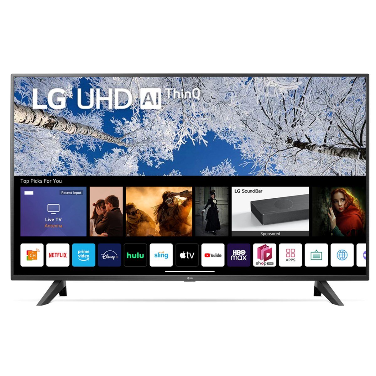 LG UHD 43'' UQ7000 4K TV HDR Smart (108 cm) 43UQ70003LB