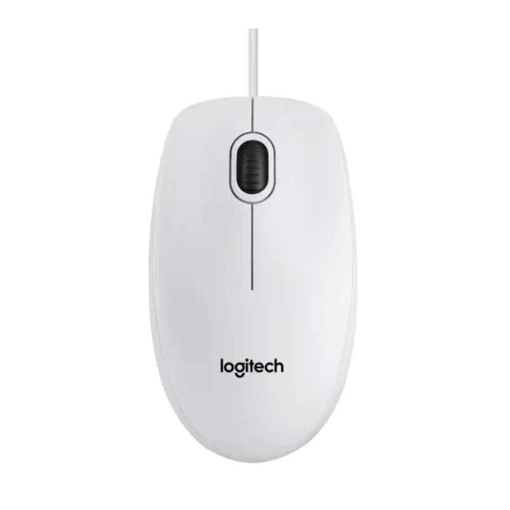 Logitech B100 Optik USB Mouse Beyaz 910-003360