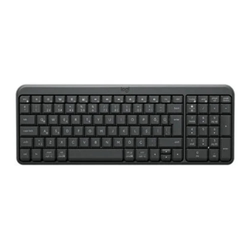 Logitech K250 Tam Boyutlu Kompakt Bluetooth Türkçe Q Klavye Gri 920-013460 