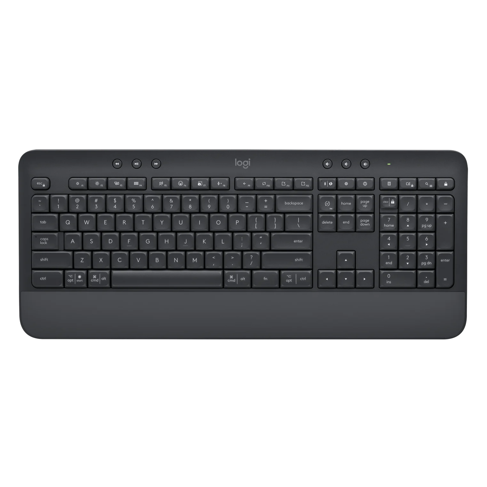 Logitech K650 Signature Bluetooth Klavye Grafit Siyah 920-010919