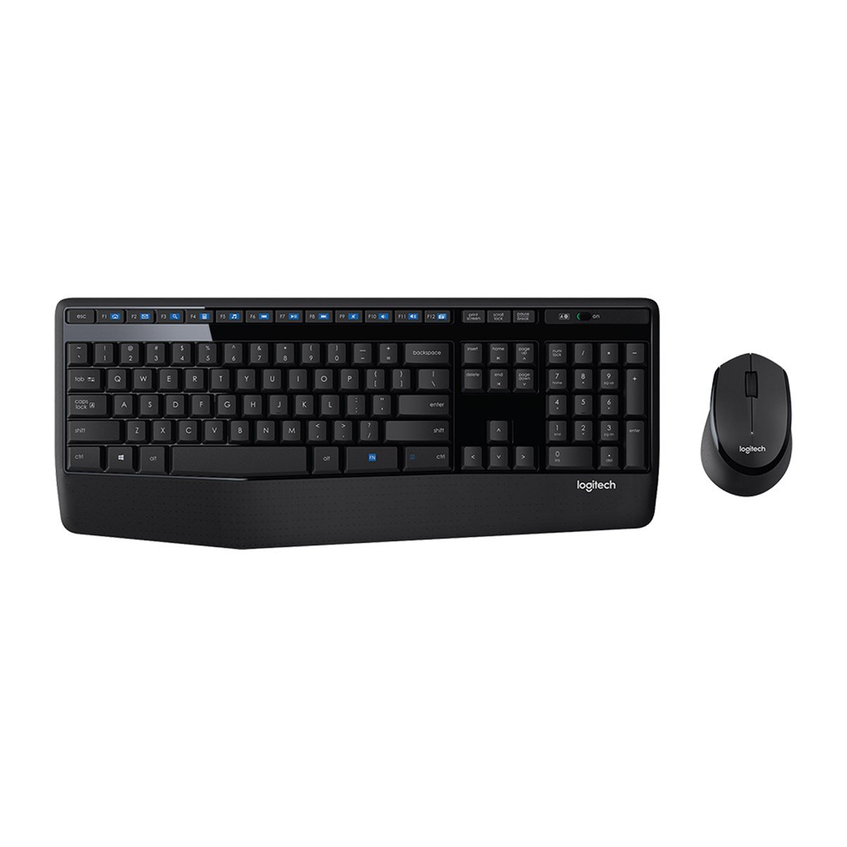 Logitech MK345 Kablosuz Türkçe Klavye Mouse Seti - Siyah 920-006514