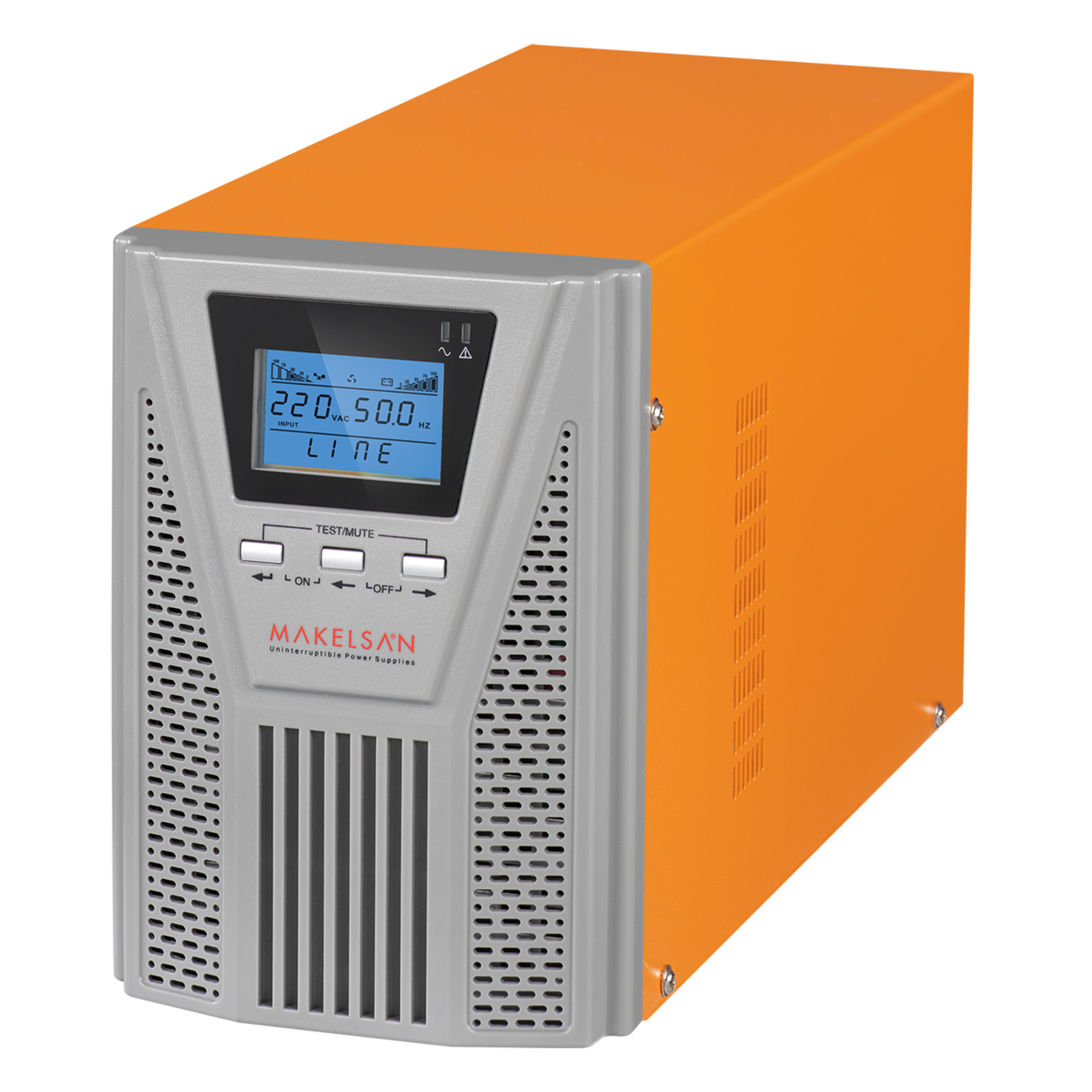 Makelsan Power Pack 3.000 VA (8x9 Ah) 9-20 Dk Online Kesintisiz Güç Kaynağı (Ups)
