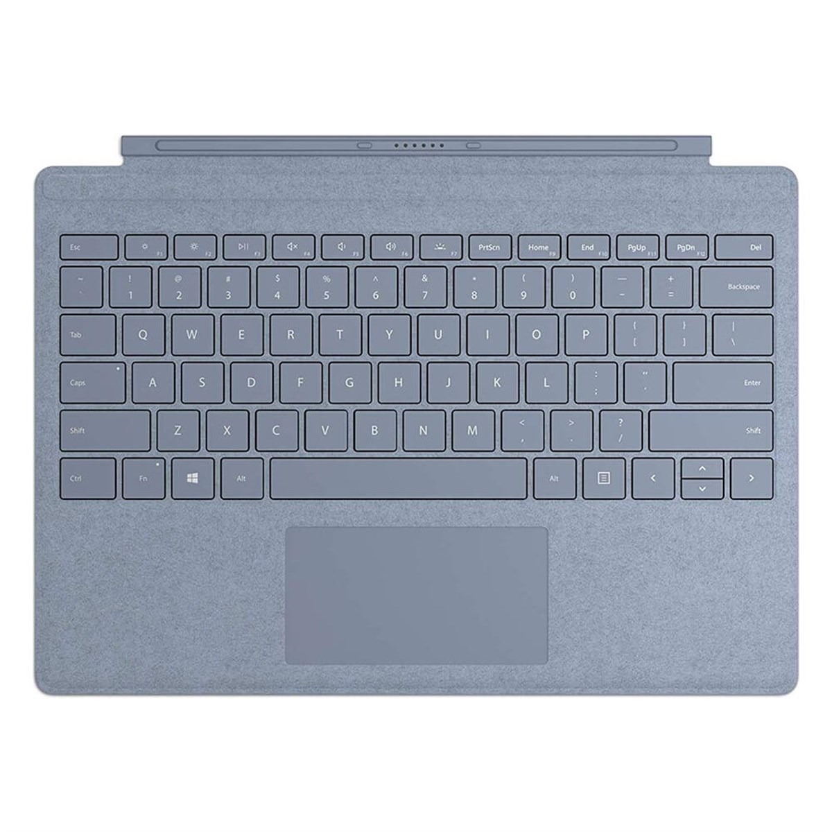 Microsoft Surface Pro 7 Signature Type Cover Mavi Renk - English Keyboard