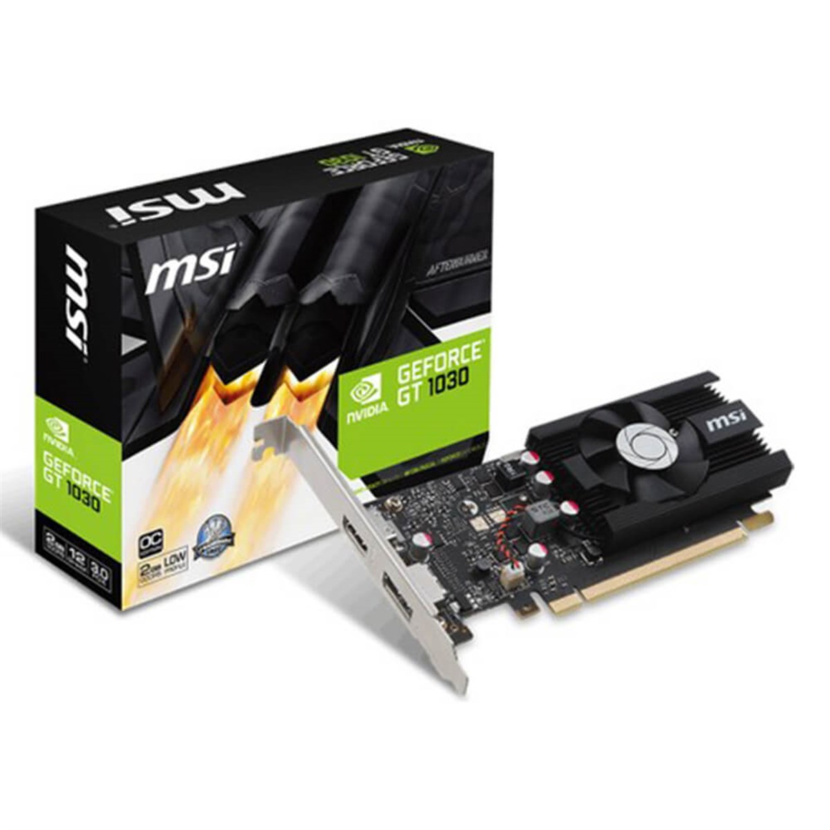 MSI GeForce GT 1030 2GB 64 Bit Dx12 GDDR5 Ekran Kartı